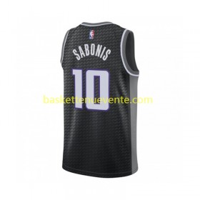 Maillot Basket Sacramento Kings Domantas Sabonis 10 Jordan Statement Edition 2022-2023 Noir Swingman - Homme